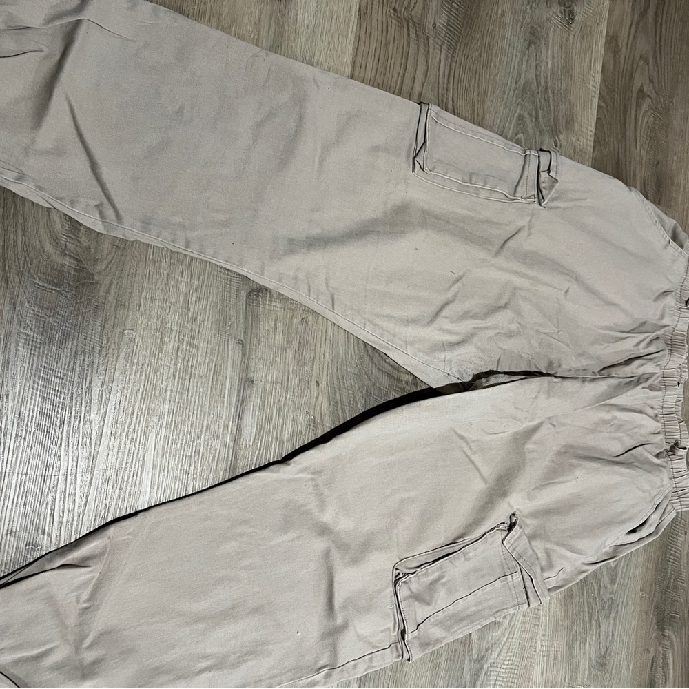 Refuge Women's Tan Straight Leg Pants